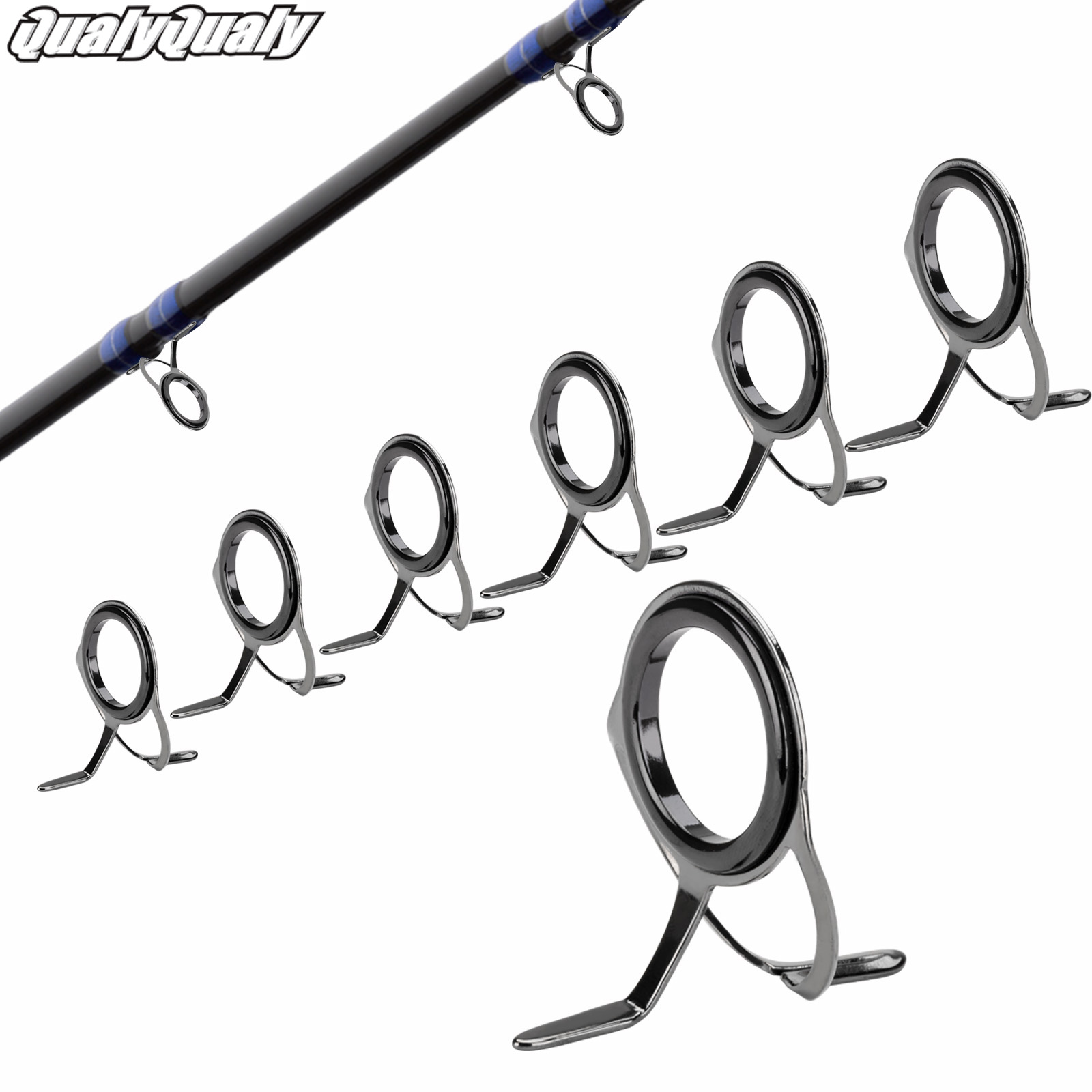7pcs Fishing Rod Guides Repair - đánh giá và giá Fishing Rod Casting