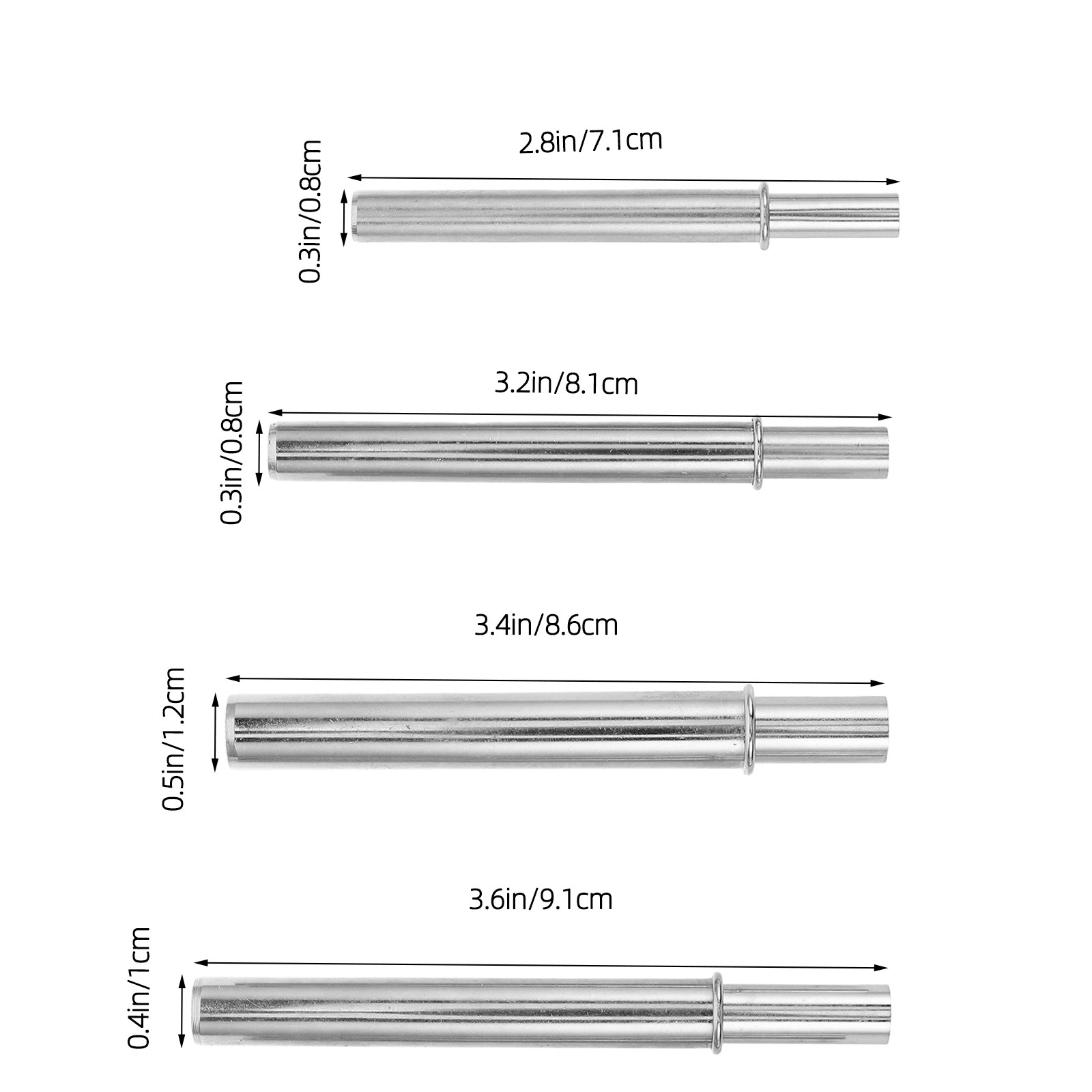 4pcs Stainless Steel Fishing C - đánh giá và giá Fishing Rod Spinning